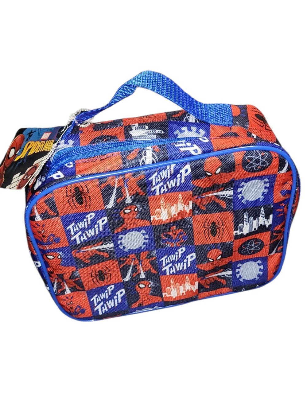 Spider-Themed Lunch Bag